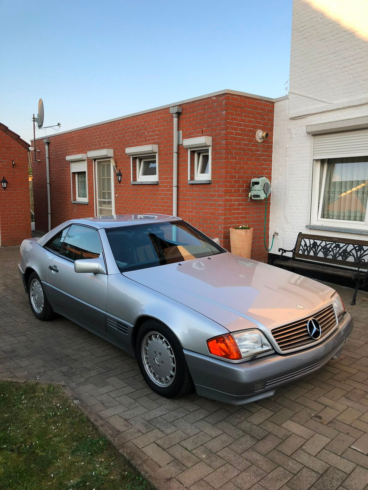 R129 SL320 two tone 1ste eig 1993, Auto's, Automaat, Particulier, Te koop, SL