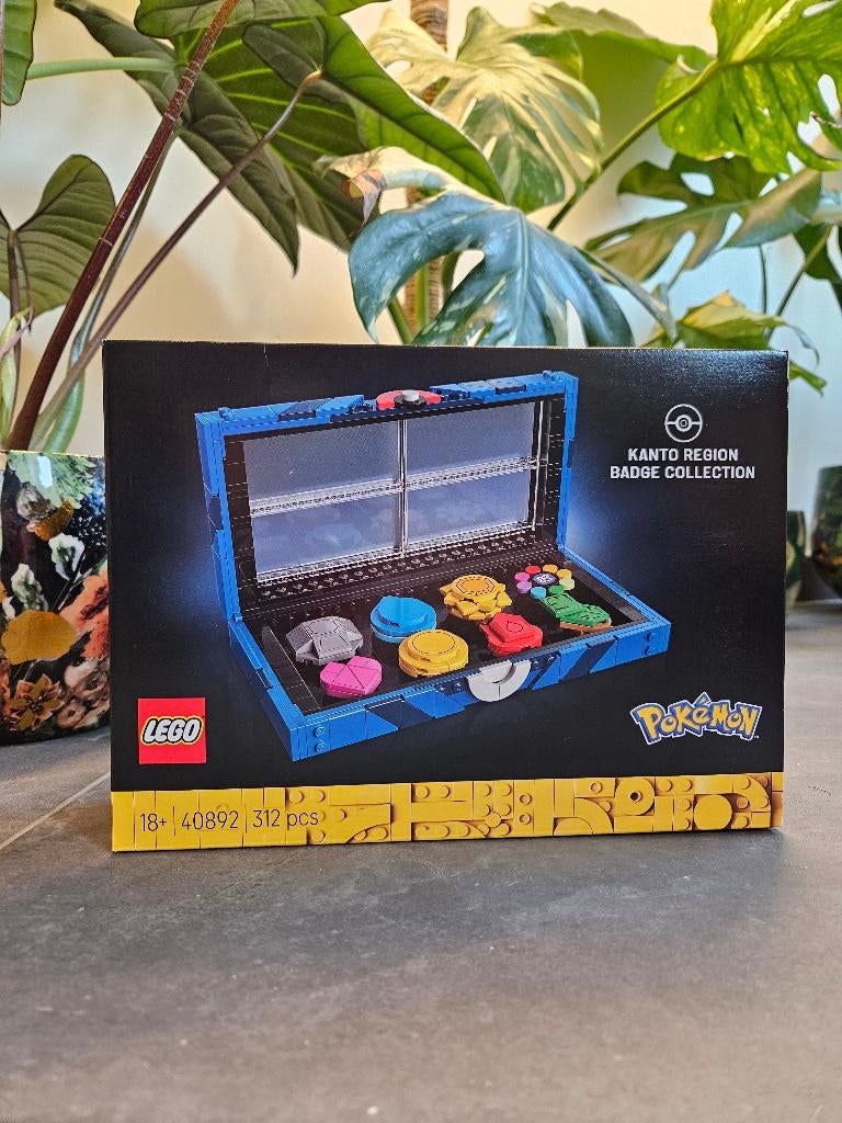 LEGO 40892 - Pokémon Collectie Kanto-regio-badges MISB, Kinderen en Baby's, Speelgoed | Duplo en Lego, Nieuw, Lego, Complete set