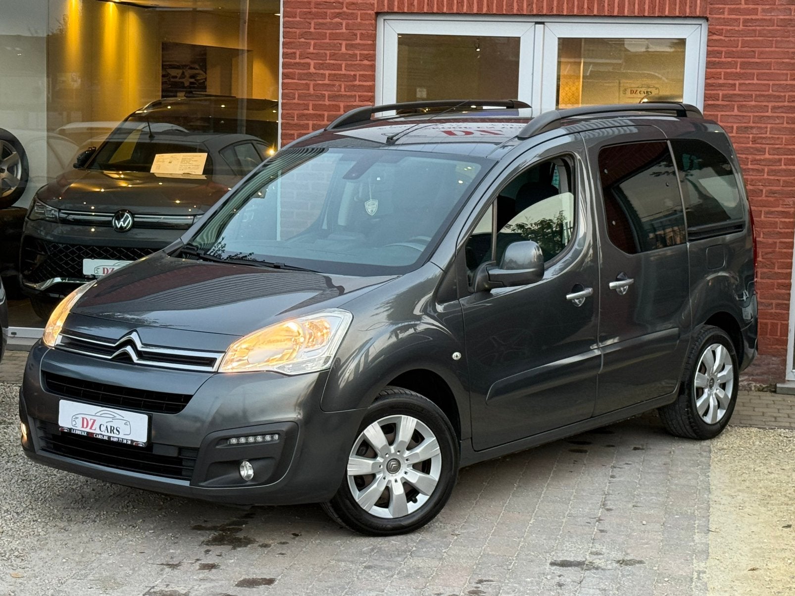 CITROEN BERLINGO MULTISPACE 1.6HDI 99HP |BLUETOOTH | AIRCO, Argent ou Gris, Capteur de stationnement, Entreprise, Noir