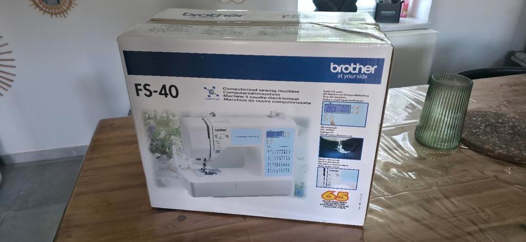 Machine à coudre électronique Brother FS-40, Ophalen, Zo goed als nieuw