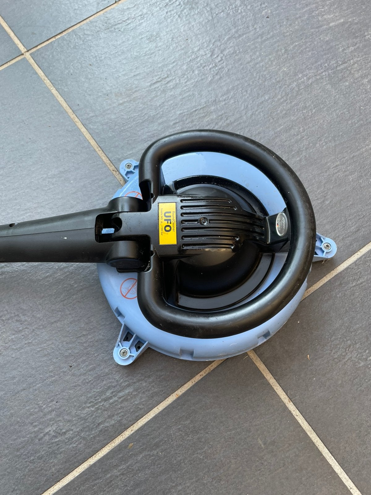 Terrasreiniger ufo van kranzle, Tuin en Terras, Hogedrukreinigers, Ophalen, Gebruikt