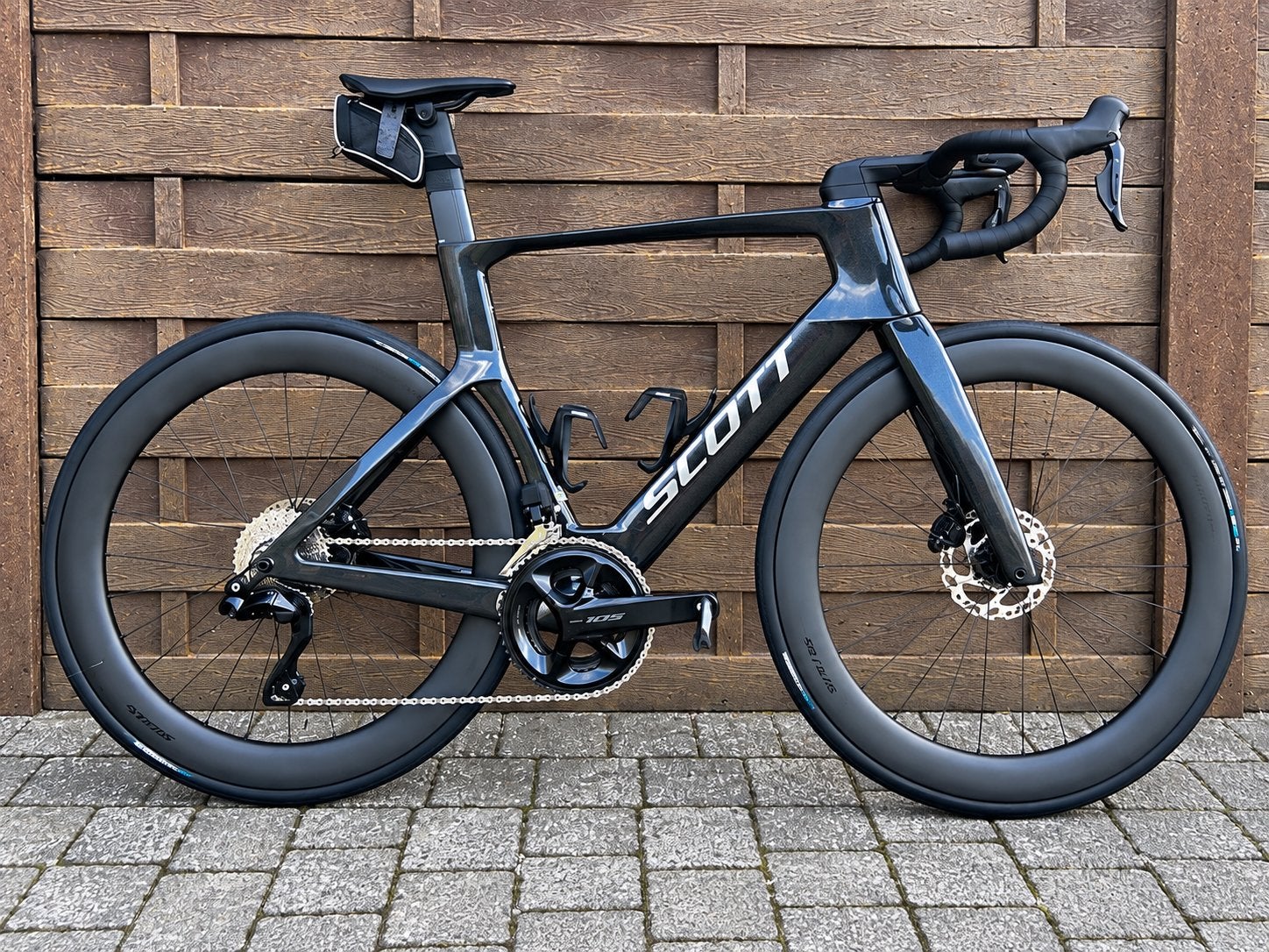 Scott Foil RC 20 – Shimano 105 Di2, Fietsen en Brommers, Carbon, Heren, Zo goed als nieuw, Schijfrem