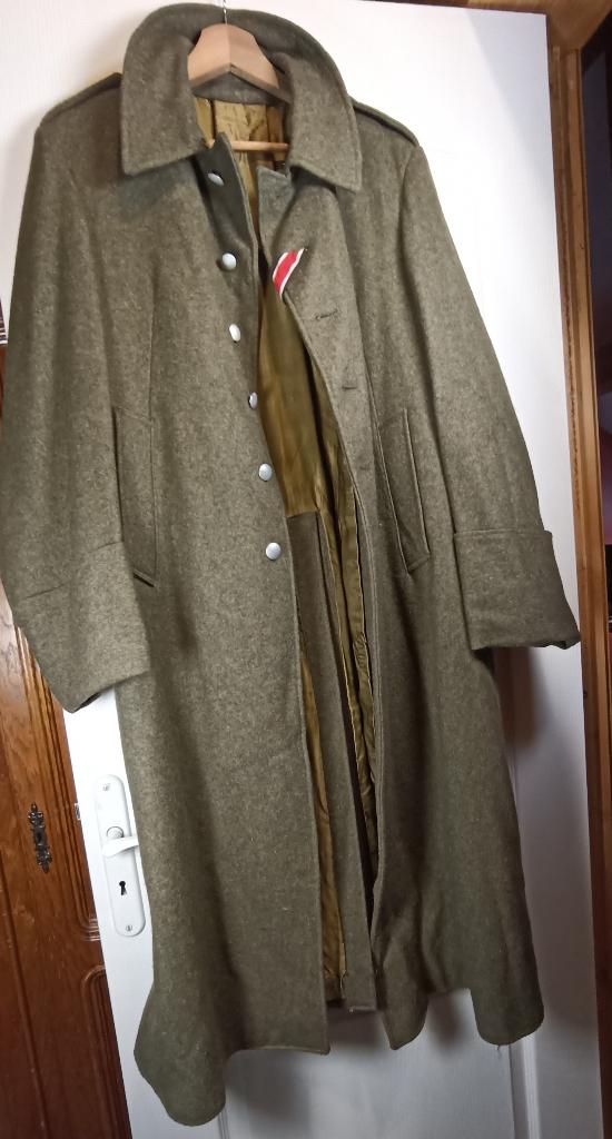 Mantel Allemand WH M40 ww2, Verzamelen, Militaria | Tweede Wereldoorlog, Landmacht, Kleding of Schoenen, Verzenden