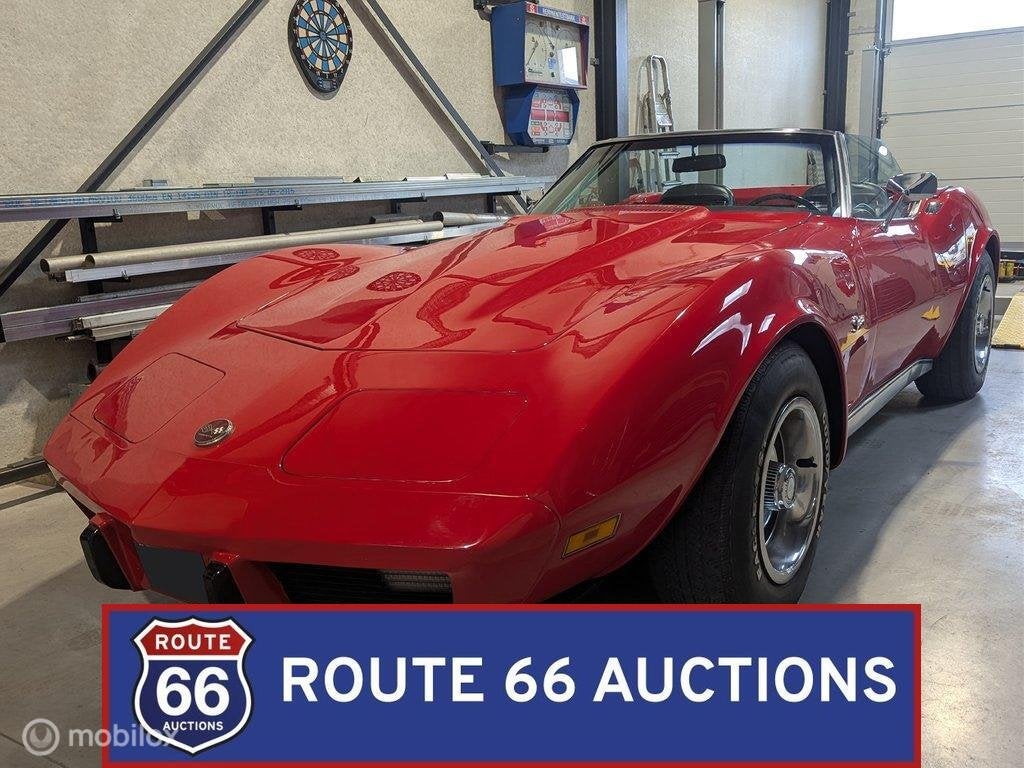 Chevrolet Corvette C3 Stingray Cabriolet | 1975 | Route 66 A, Autos, Achat, Entreprise, Chevrolet, Boîte manuelle