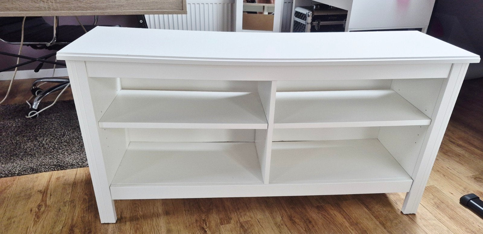 Meuble TV blanc Ikea, Enlèvement, Utilisé, Autres essences de bois