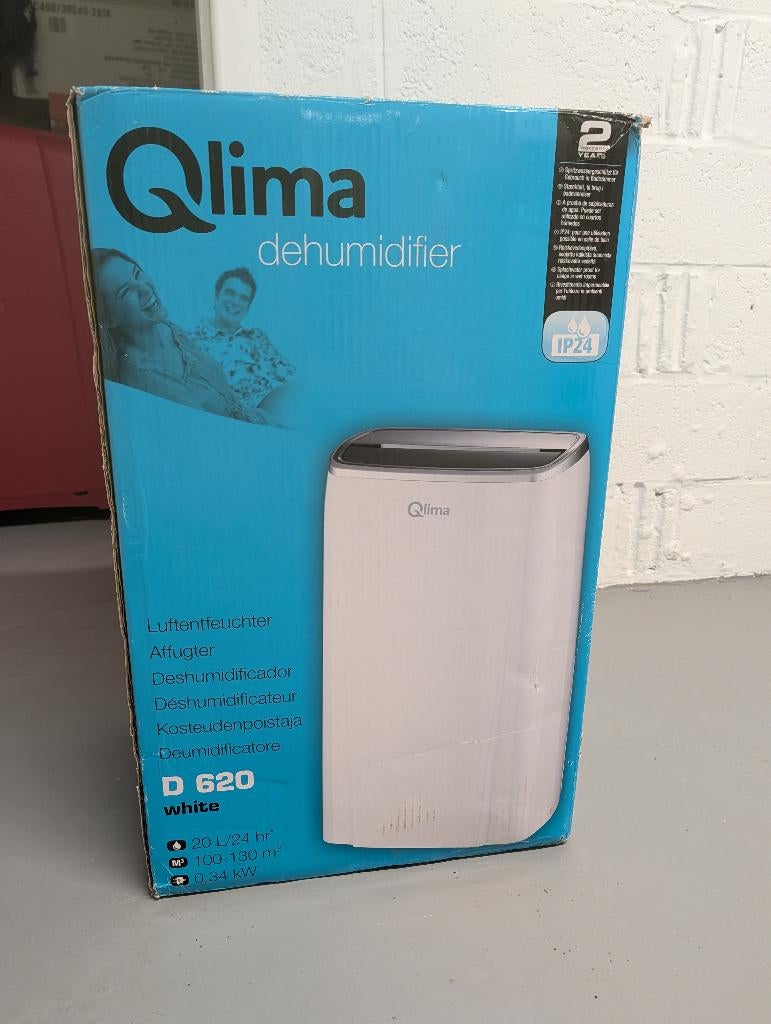 Qlima D620 luchtontvochtiger, Elektronische apparatuur, Luchtbehandelingsapparatuur, Ophalen, Zo goed als nieuw, Luchtontvochter