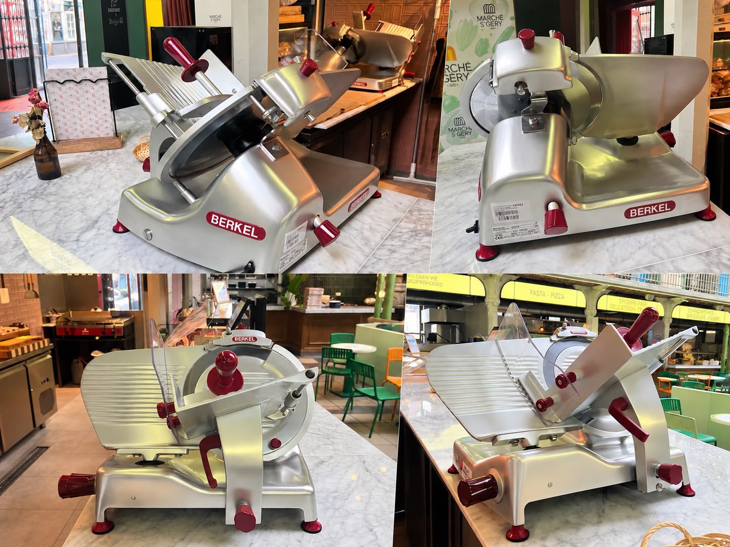 Berkel essentia 350 gravity, Enlèvement, Viande