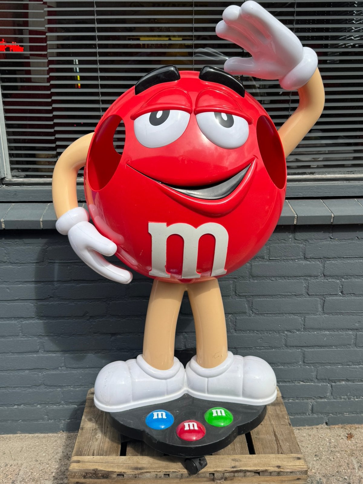 M&M reclame display beeld USA, Ophalen, Gebruikt, Reclamebord