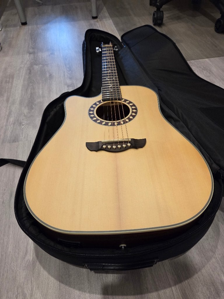 Harley benton LINKS, Musique & Instruments, Instruments à corde | Guitares | Basses, Enlèvement, Neuf, Semi-acoustique, 5 cordes