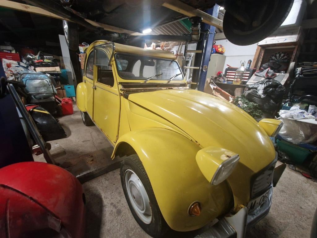 2cv geel, Auto's, Oldtimers, Particulier, Te koop