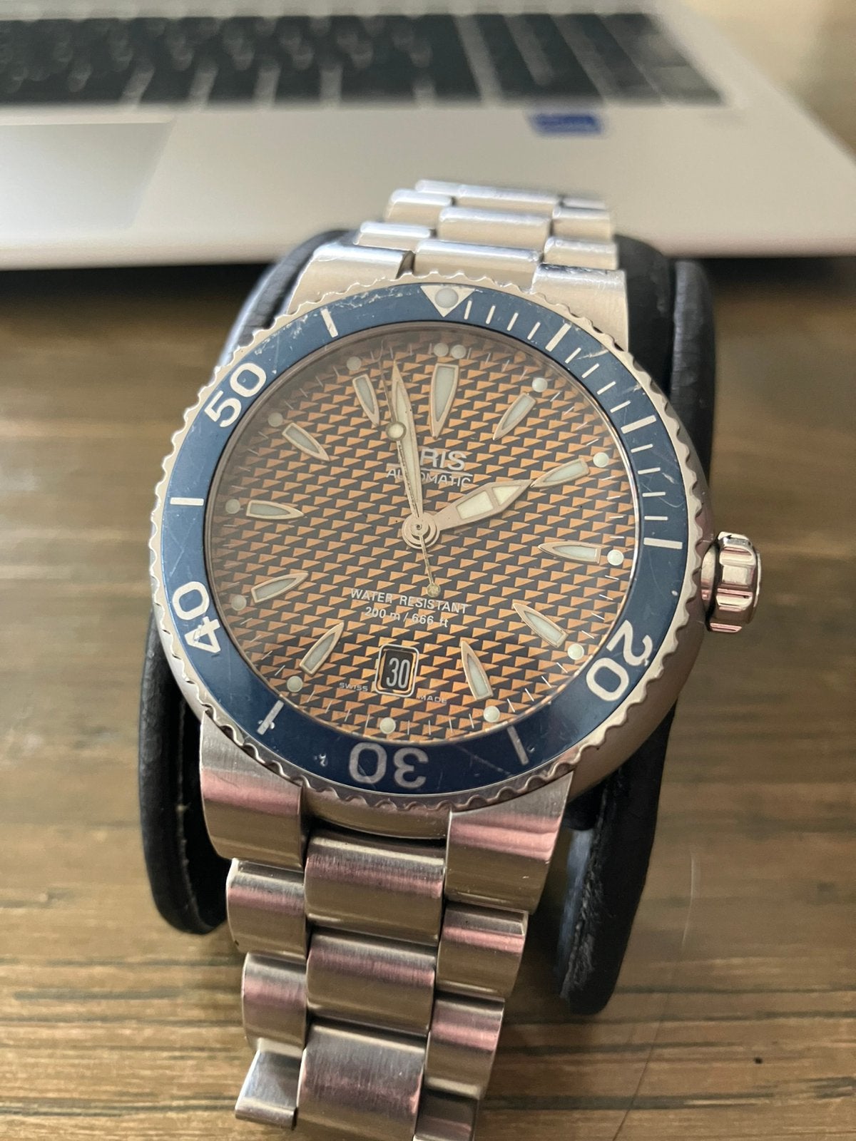 Oris TT1 Diver, Overige merken, Staal, Gebruikt, Staal