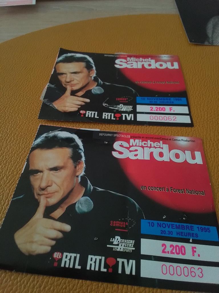 Michel sardou, Enlèvement