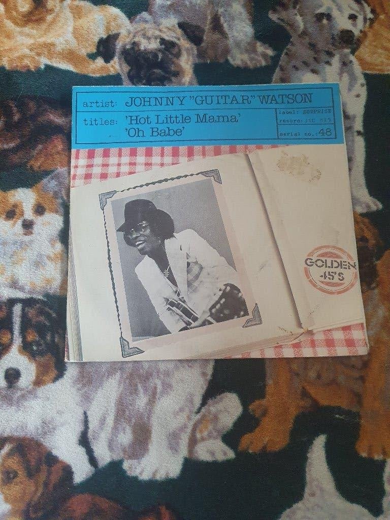 S - Johnny Guitar Watson – Hot Little Mamma / Oh Babe!, 7 inch, Ophalen of Verzenden, Zo goed als nieuw, EP