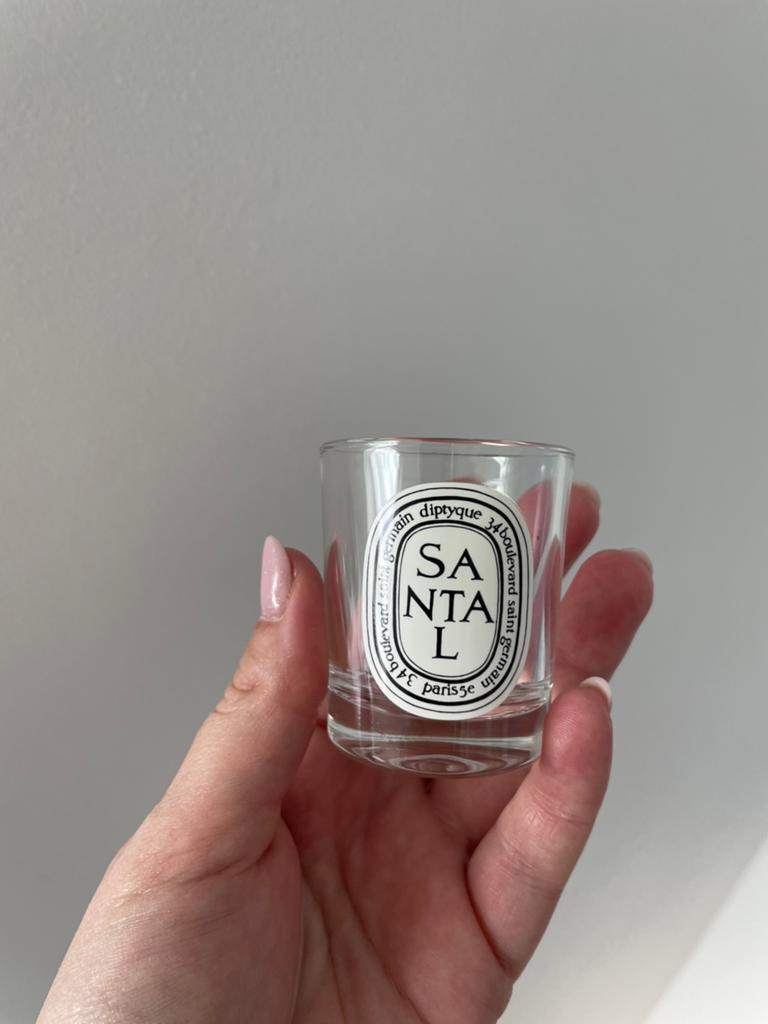 Diptyque mini kaars, Overige materialen, Wit, Ophalen of Verzenden, Zo goed als nieuw
