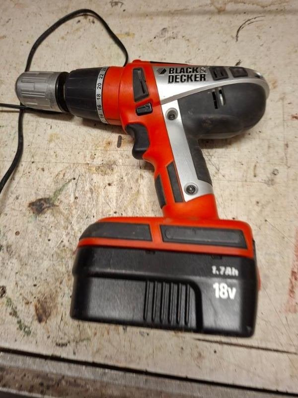 Black & Deker, Ophalen, Gebruikt, Minder dan 400 watt, Klopboormechanisme