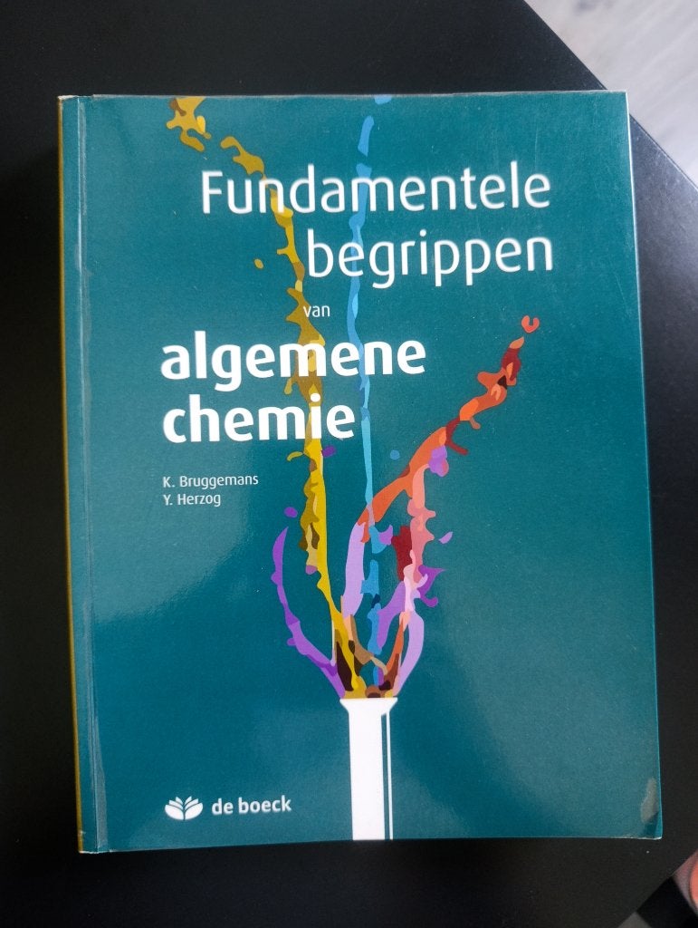 Fundamentele begrippen van algemene chemie, ASO, Scheikunde, Ophalen of Verzenden, Zo goed als nieuw