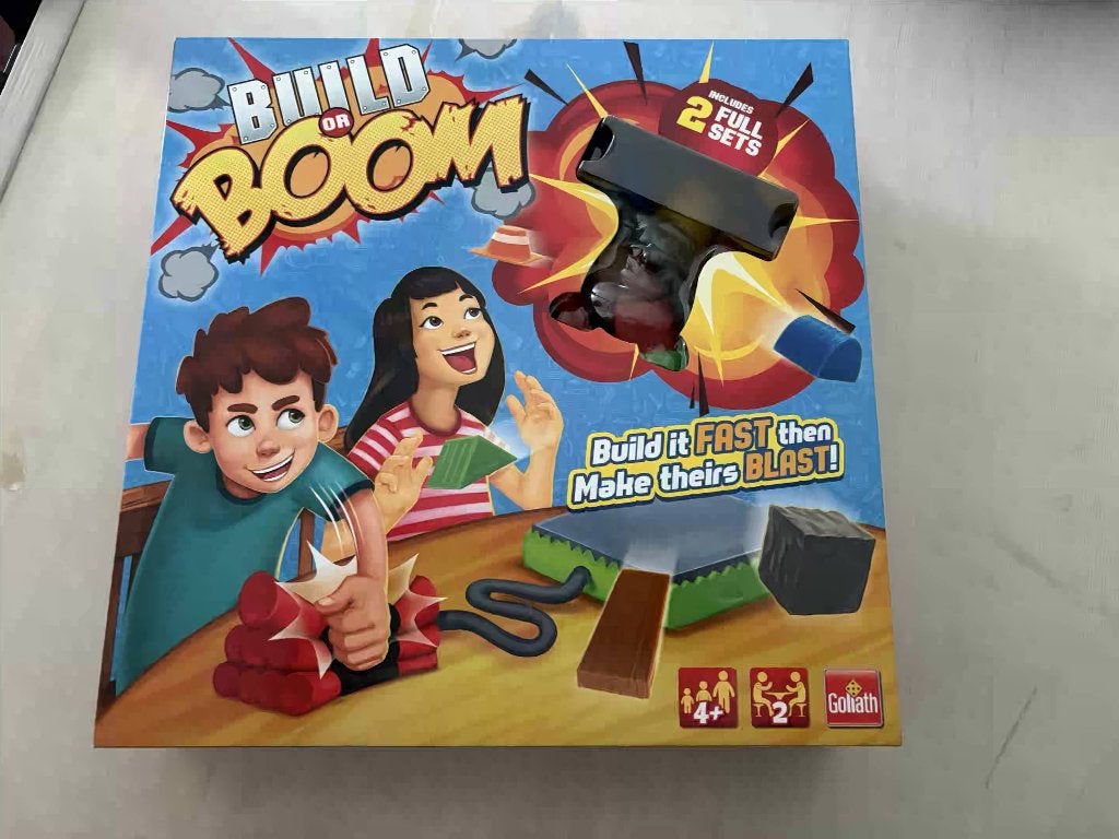 Build or Boom - vanaf 4 jaar, Kinderen en Baby's, Ophalen, Zo goed als nieuw, Bouwen