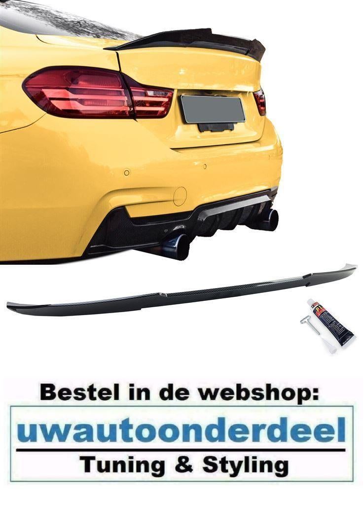 Achterklep Ducktale Spoiler Carbon Look Voor Bmw 4 Serie F32, Envoi
