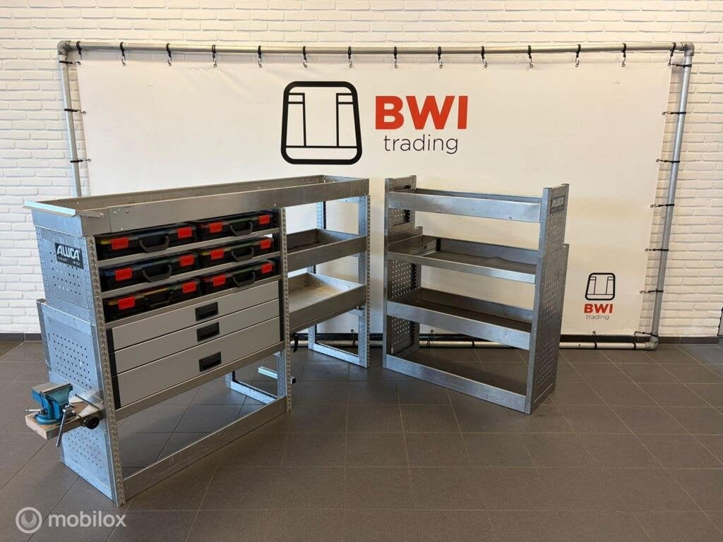 Aluca set bedrijfswageninrichting L+R complete inrichting, Ophalen of Verzenden