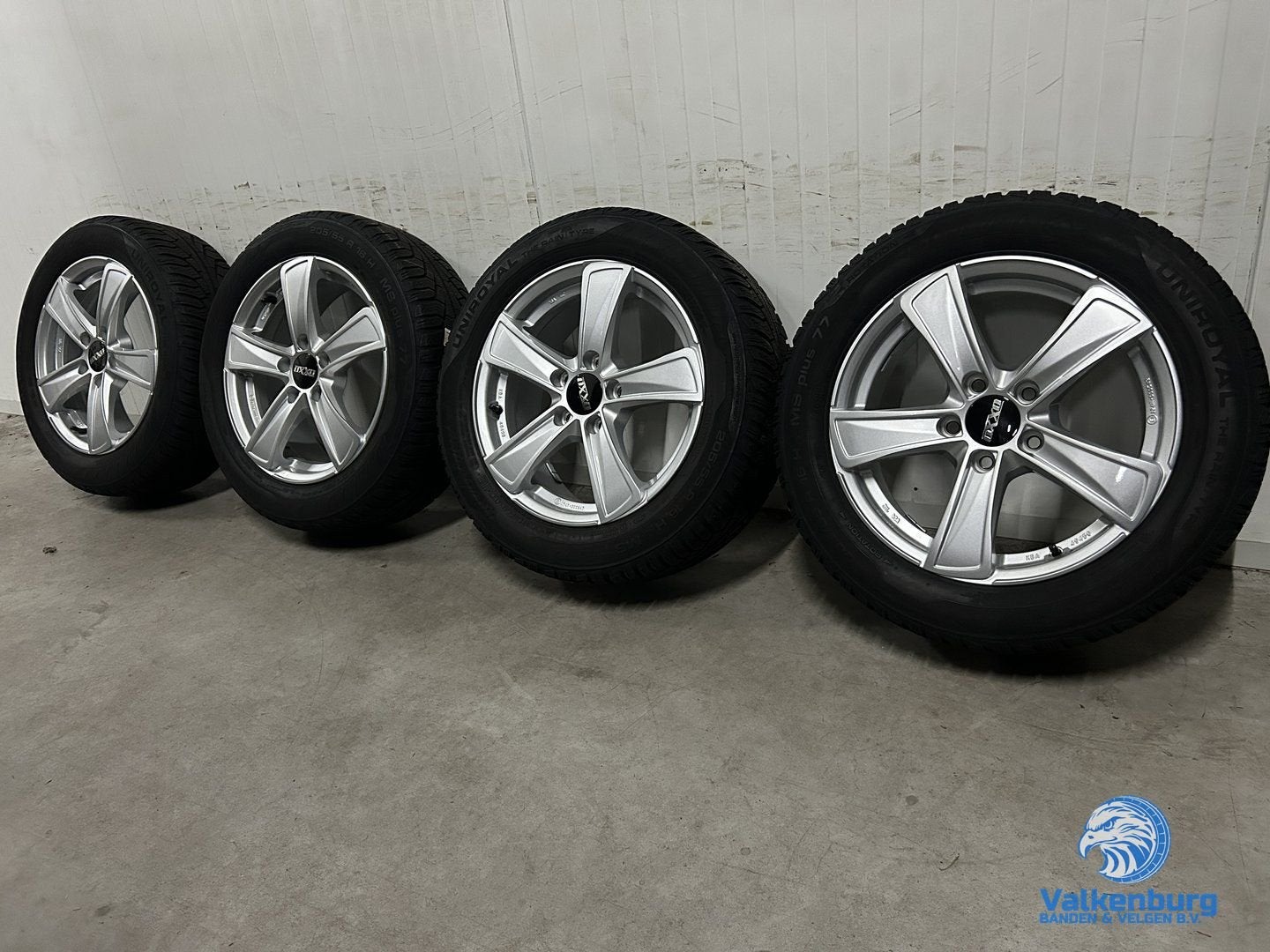 6-7mm! VAG VW Golf Caddy Audi A3 Leon 16 inch velgen 5x112 w, Gebruikt, -, Banden en Velgen, -
