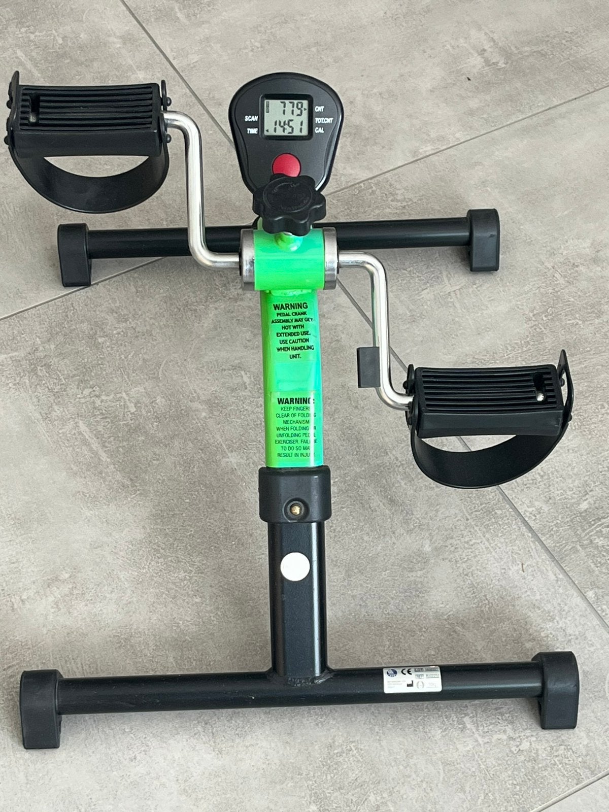Stoel fiets met teller, Enlèvement, Utilisé, Jambes, Vélo de bureau