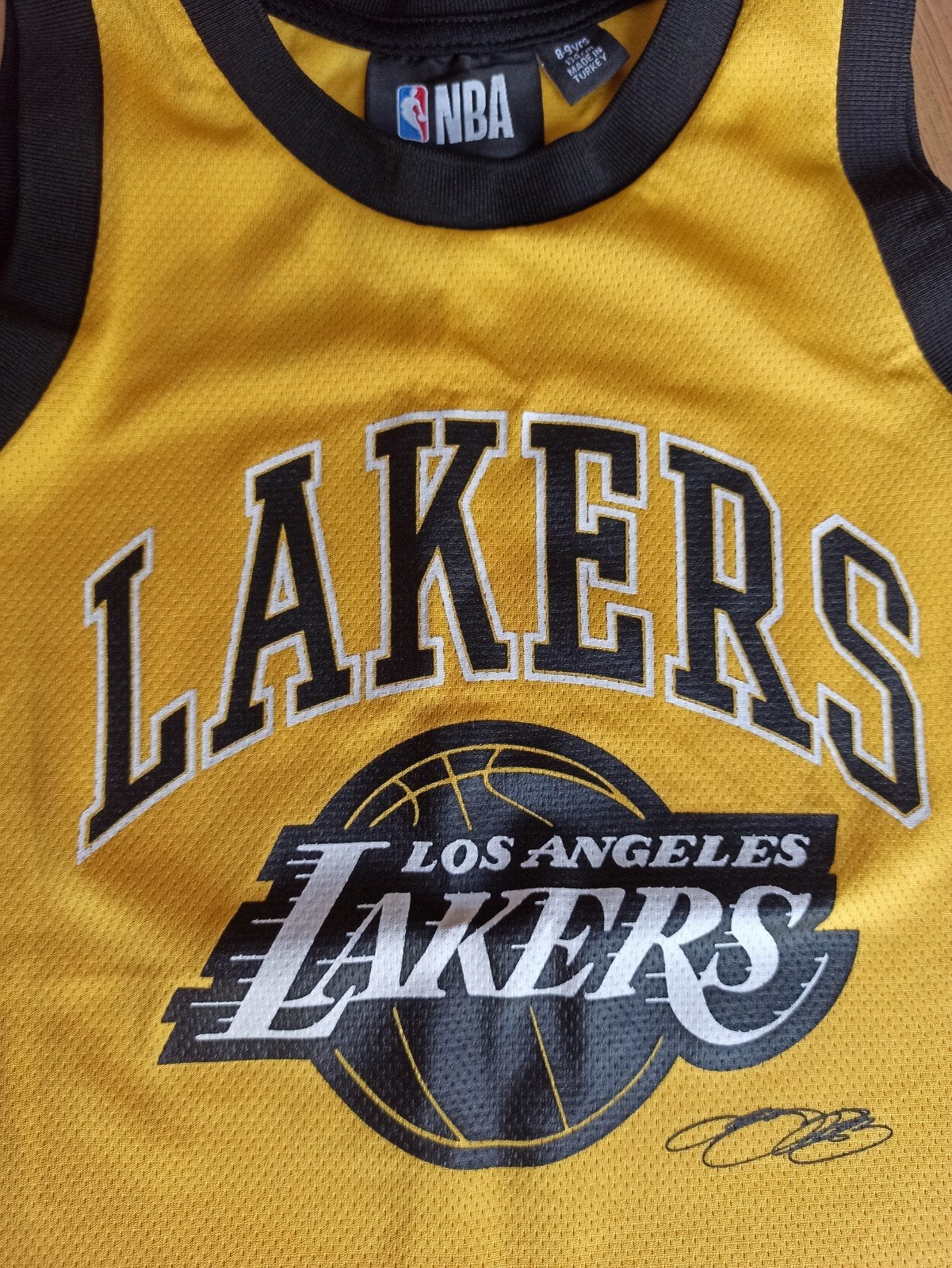 LA Lakers Basketbaltenue (134 / 8-9jr) – Set shirt & short, Ophalen of Verzenden, Gebruikt, Kleding