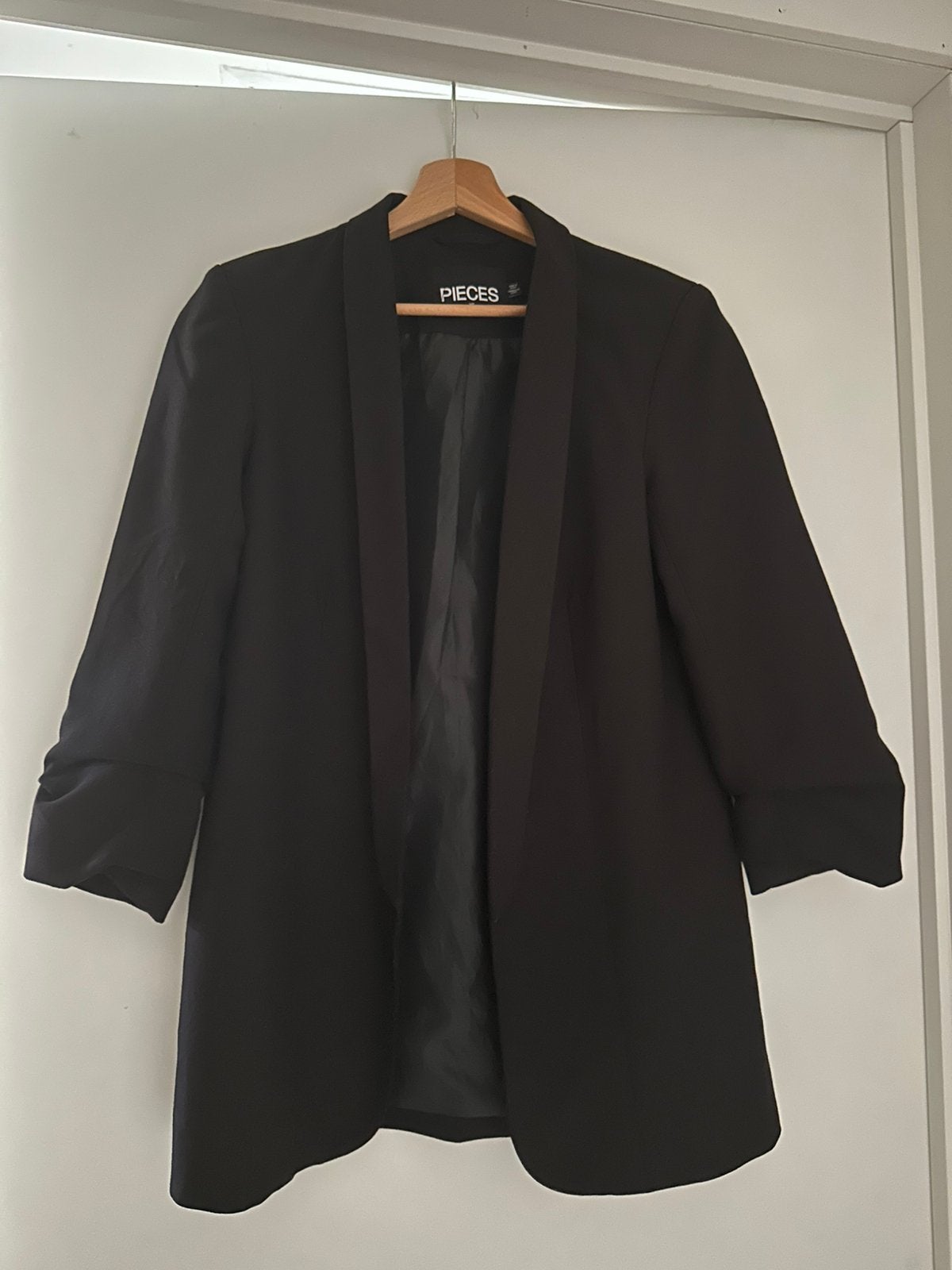 Zwarte blazer, Zwart, Ophalen of Verzenden, Zo goed als nieuw, Jasje