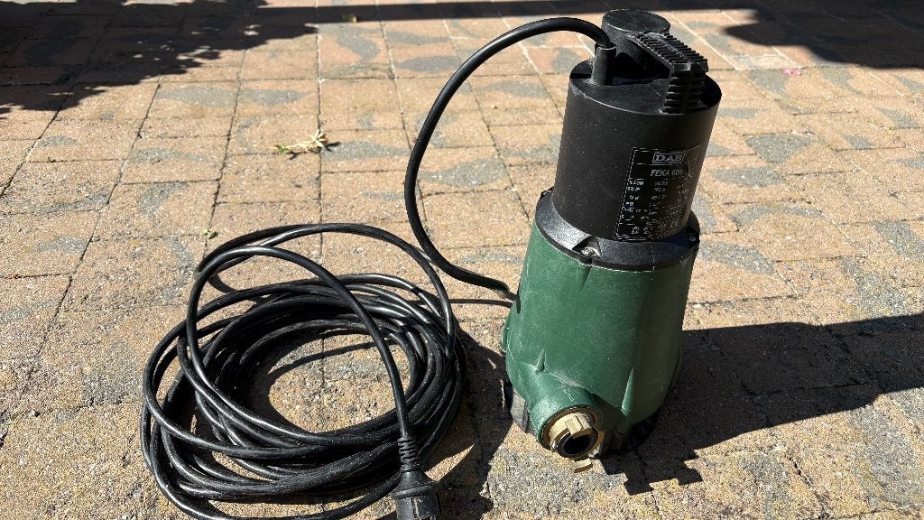 Dompelpomp DAB hoog debiet, Tuin en Terras, Ophalen of Verzenden, Gebruikt, Elektrisch, Dompelpomp