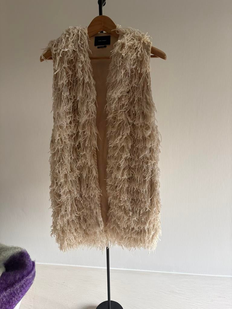 Zomervest Isabel Marrant, Ophalen of Verzenden, Zo goed als nieuw, Maat 38/40 (M), Beige
