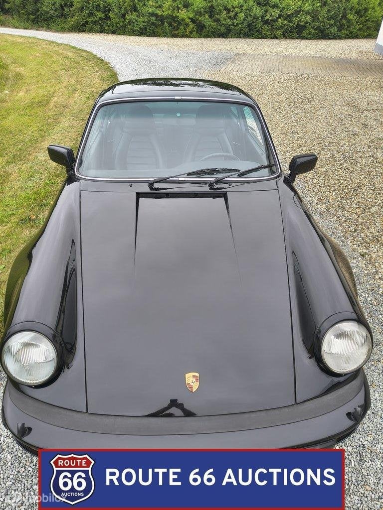 Porsche 930 Turbo | 1977 | Route 66 Auctions, Auto's, Zwart, Bedrijf, Overige carrosserie, Porsche