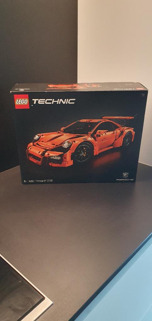 Lego Technic 42056 Porsche 911 GT RS, Kinderen en Baby's, Speelgoed | Duplo en Lego, Zo goed als nieuw, Lego, Complete set, Compleet