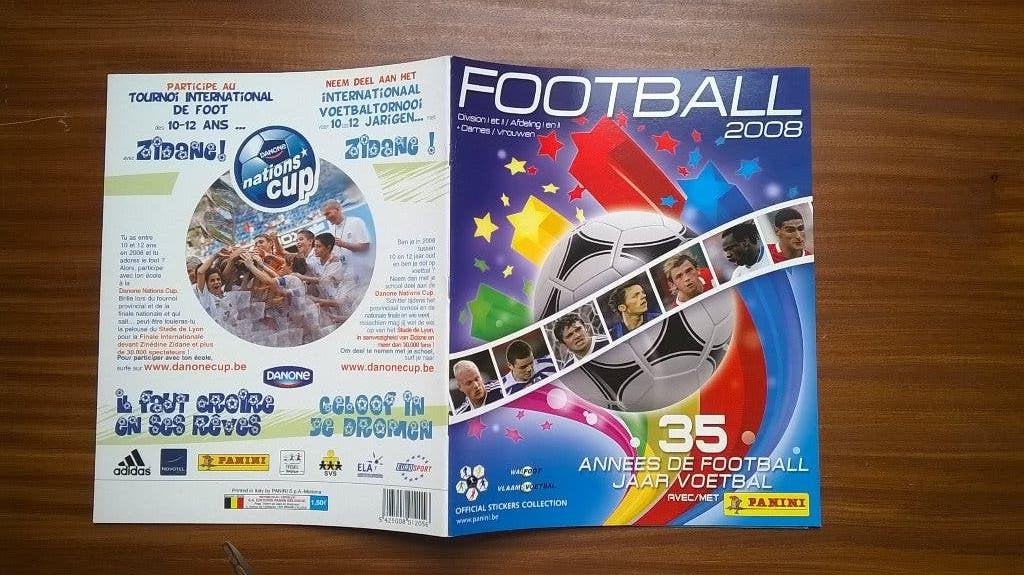 Album vide de PANINI FOOTBALL BELGIUM 2008, Enlèvement ou Envoi, Neuf