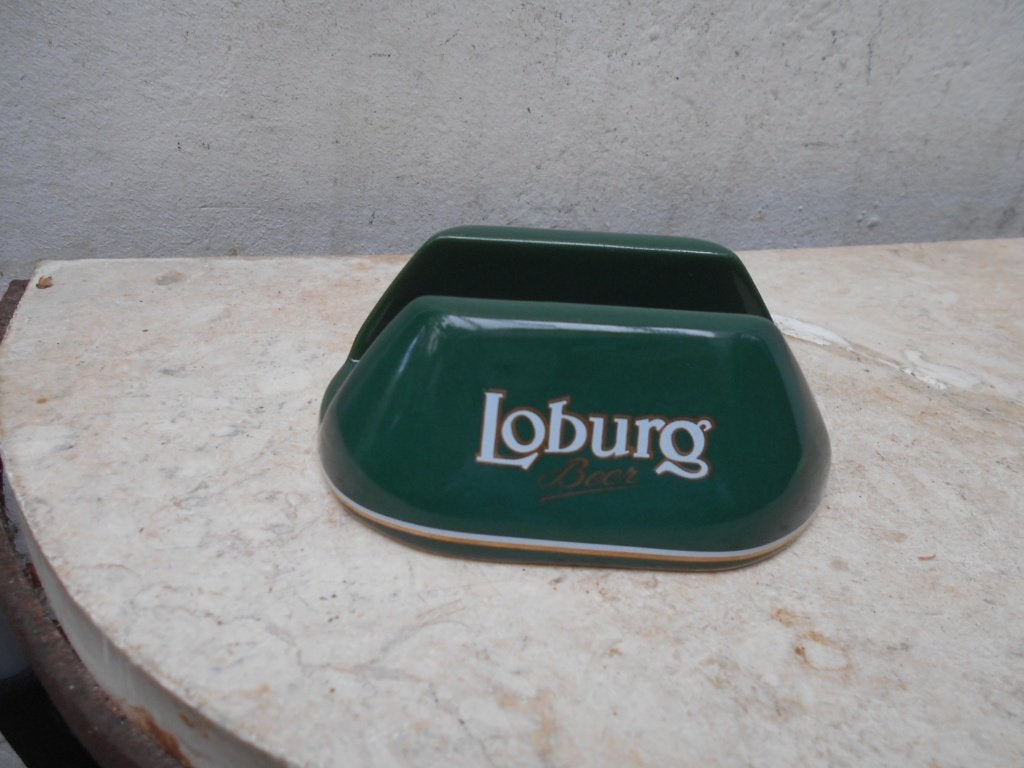 reklame LOBURG bierkaartenhouder  vintage, Ophalen of Verzenden