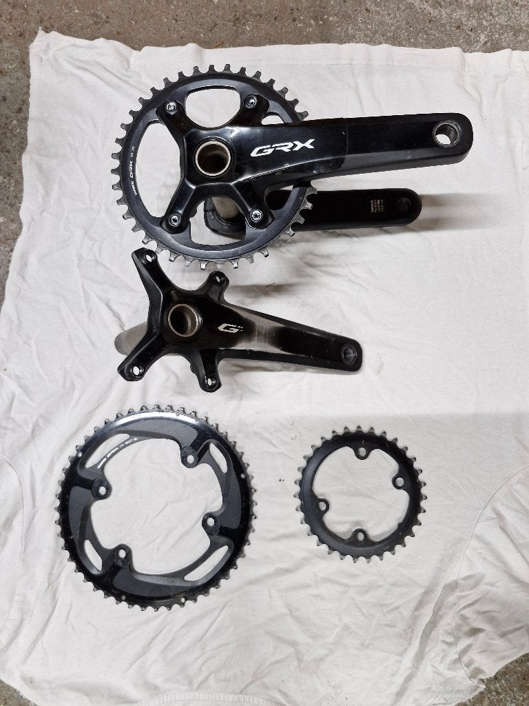 SHIMANO GRX - ULTEGRA 11speed groep compleet te koop, Fietsen en Brommers, Gebruikt, Ophalen of Verzenden, Aluminium, Shimano