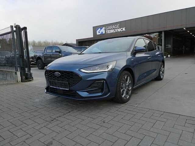 Ford Focus 1.0 i MHEV 155pk ST-Line BLIS ACC Camera '22, Focus, Euro 6, Blauw, USB