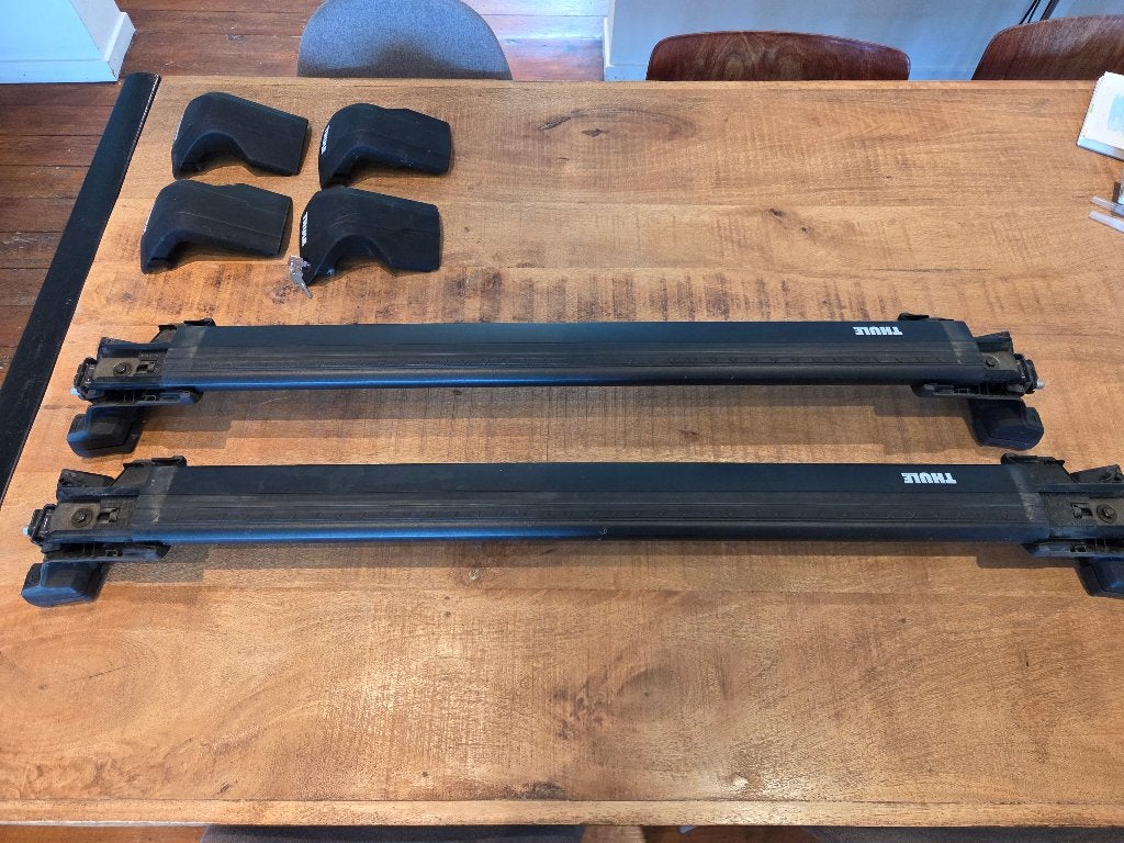 Thule Wingbar Edge dakdragers - 86cm, Auto diversen, Ophalen, Gebruikt