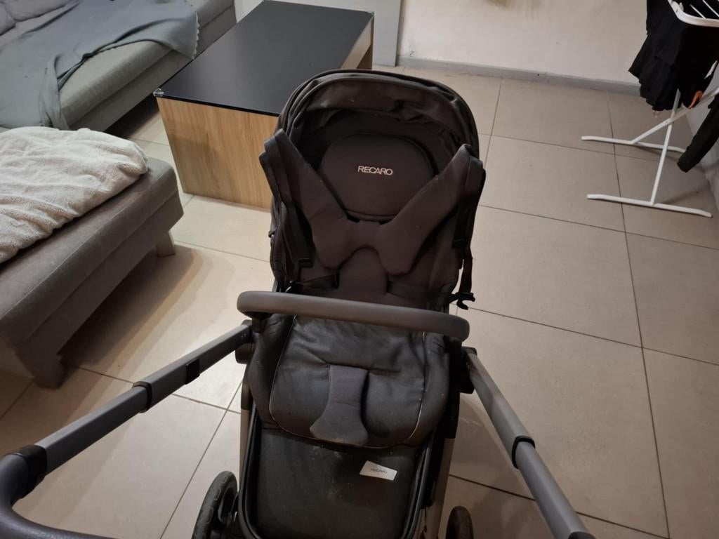 Poussette bébé, Kinderen en Baby's, Kinderwagens en Combinaties, Gebruikt, Met reiswieg, Ophalen, Kinderwagen