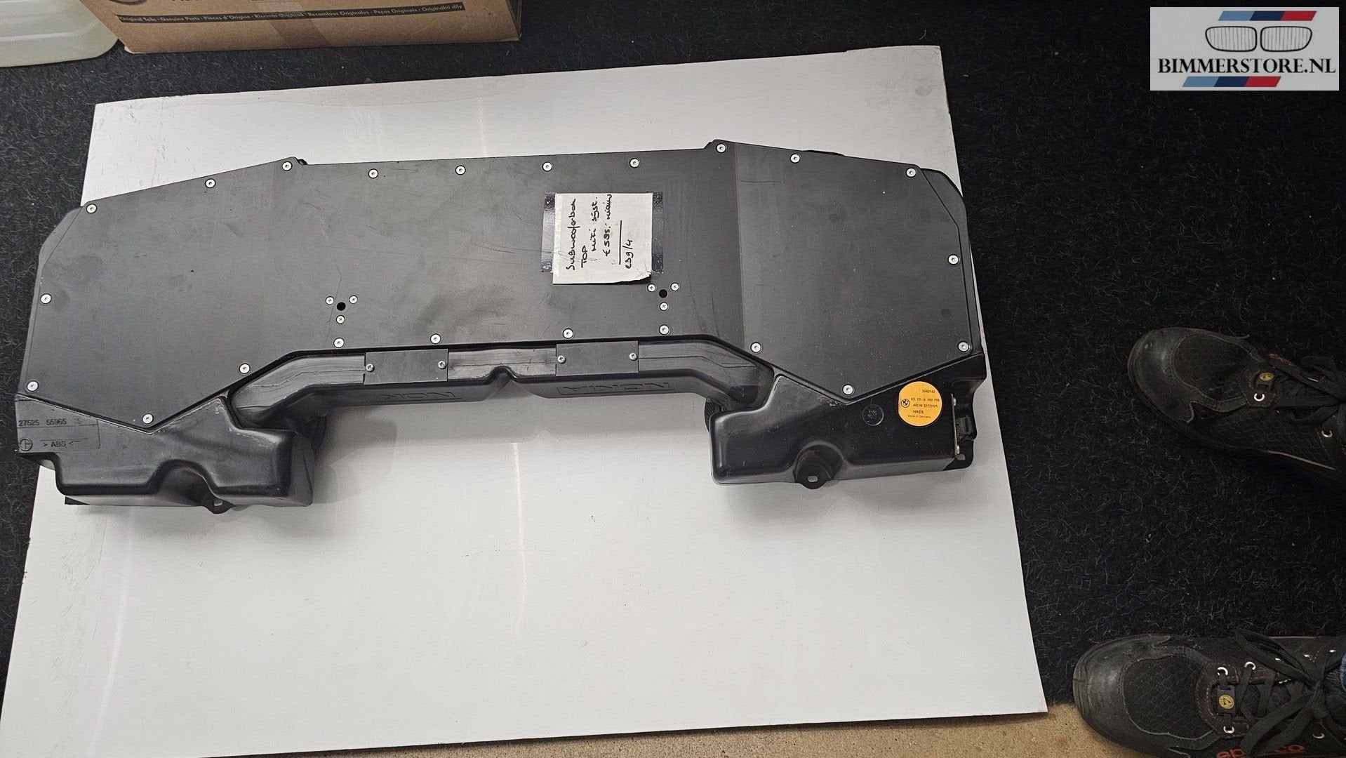Central Bass speaker hoedenplank BMW E39 sedan 65138360789 8, Autos : Divers, Autoradios, Enlèvement ou Envoi, -, -, -