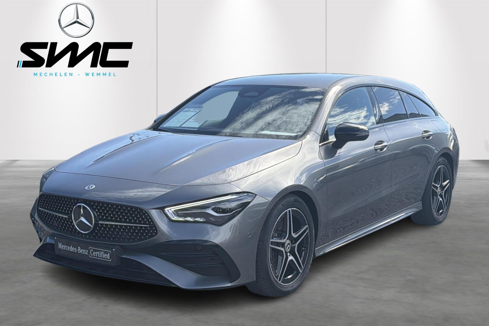 Mercedes CLA-klasse Shooting Brake 200 AMG-line, Auto's, CLA, Gebruikt, Zwart, 4 cilinders