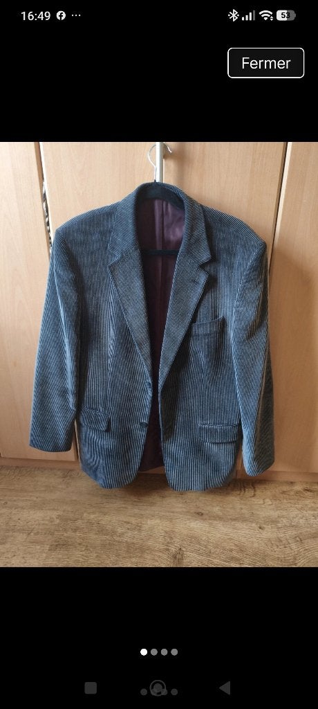 Veston homme T48, M., Vêtements | Hommes, Brun, Enlèvement, Porté, Taille 48/50 (M)