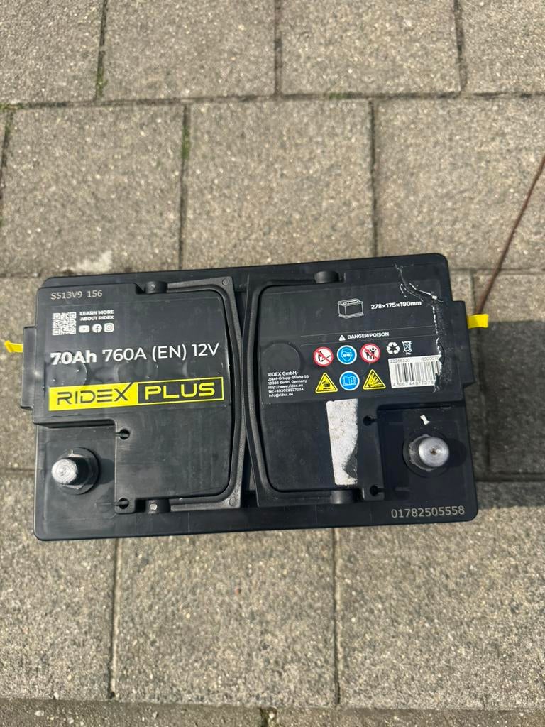 AGM start- en stopbatterij, Auto-onderdelen, Ophalen of Verzenden