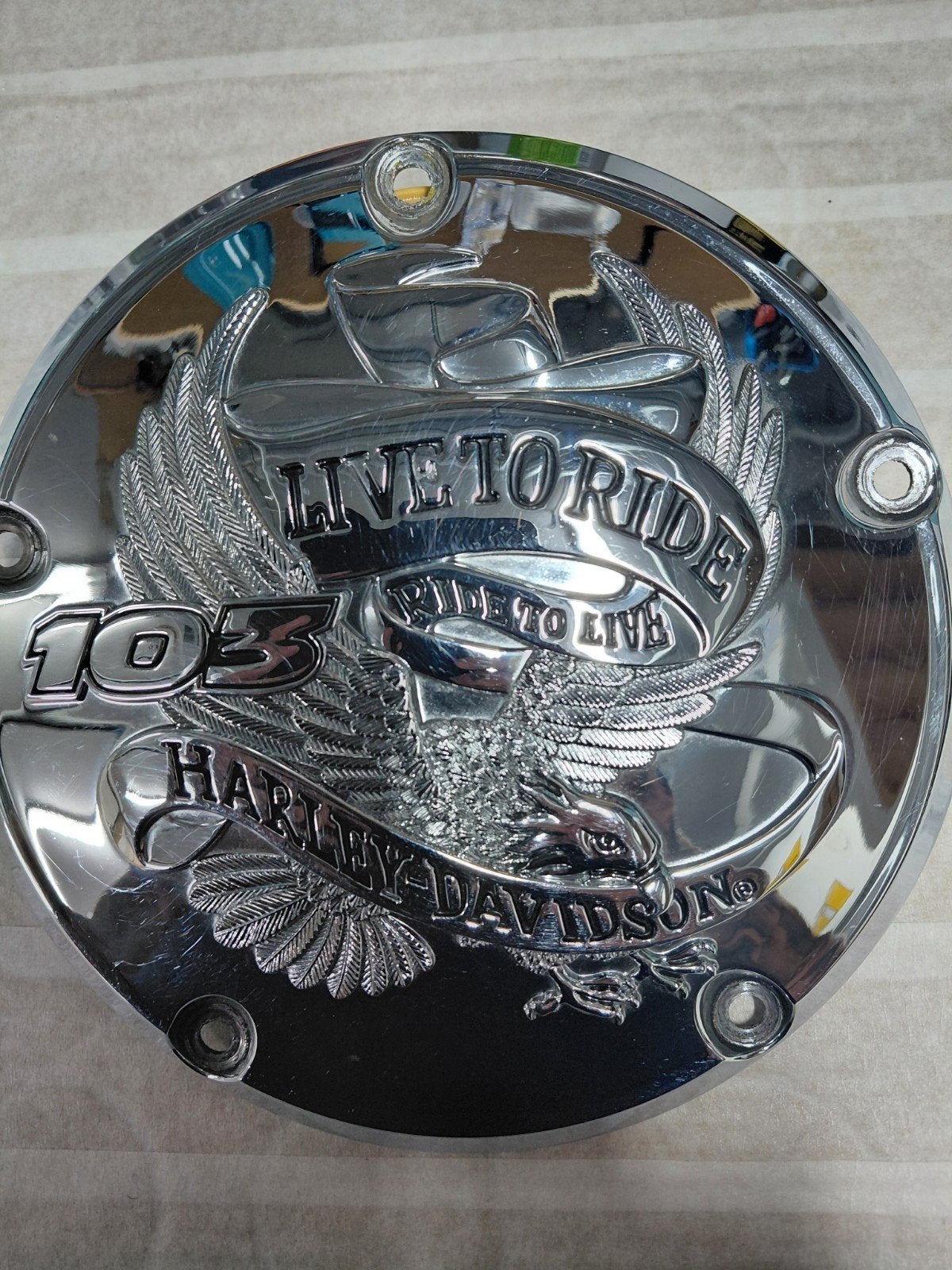 Housse Derby originale pour Harley Davidson, Motos, Enlèvement ou Envoi, Utilisé