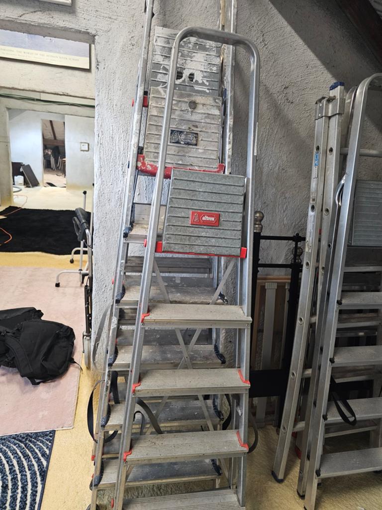 Te koop ladders, Doe-het-zelf en Bouw, Ladders en Trappen, Ophalen