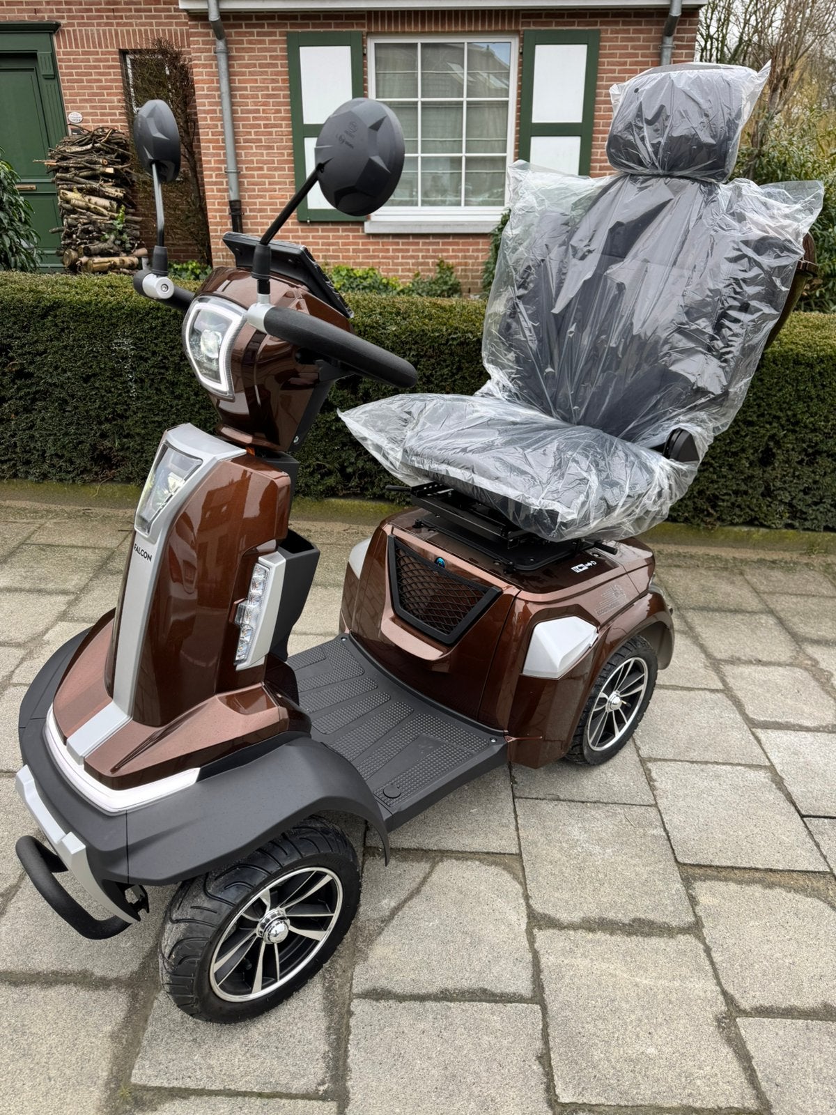 Scootmobiel Falcon 20 km/h batterie au lithium amovible NEUF, Enlèvement ou Envoi, Pliant, Neuf, Fauteuil roulant électrique