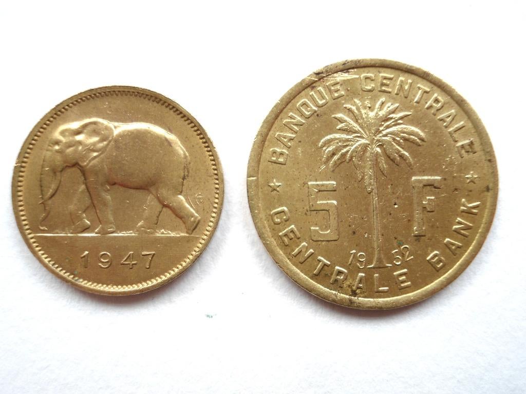 Belgisch Congo., Enlèvement, Monnaie en vrac