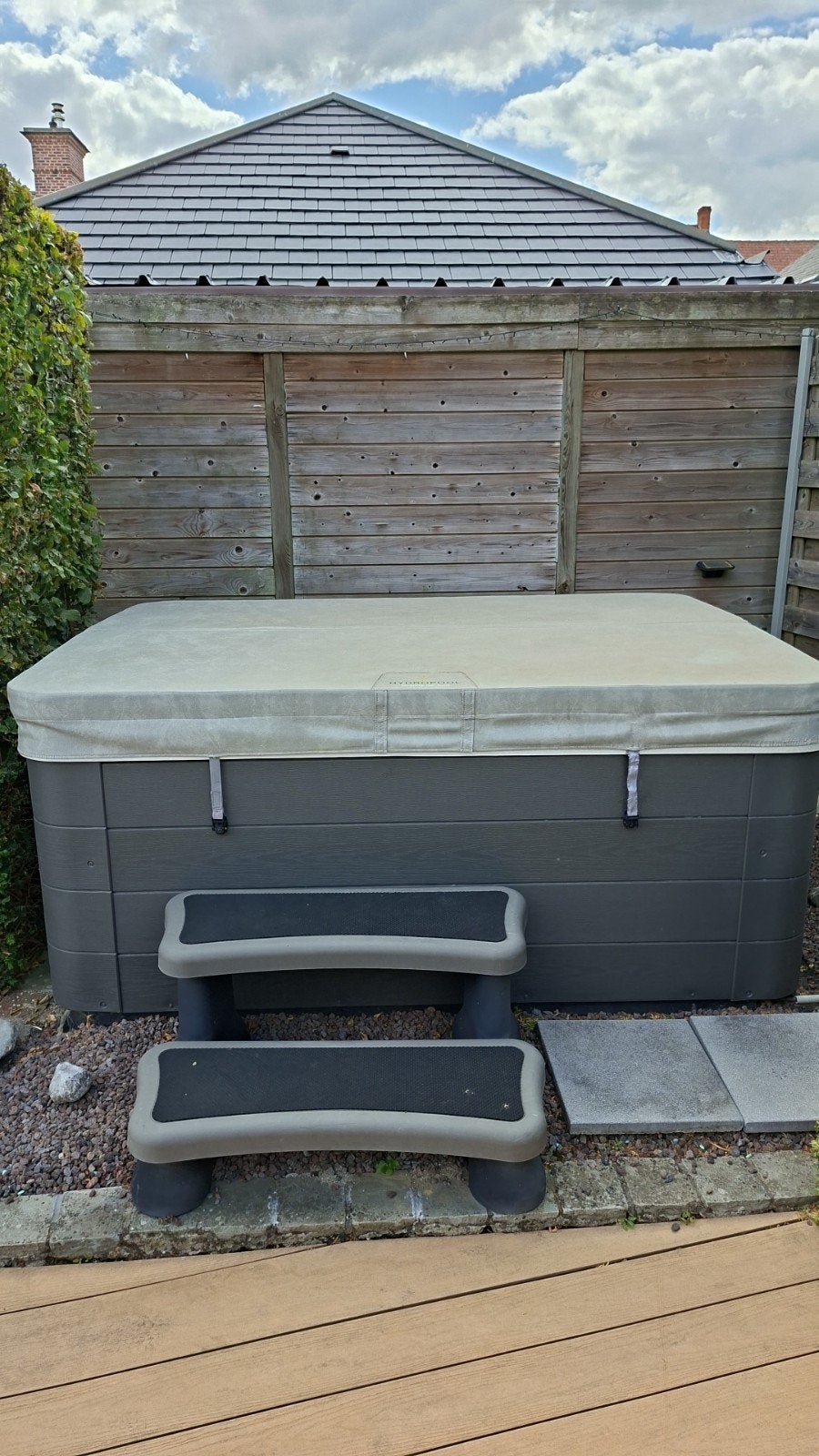 jacuzzi hydropool Serenity pour 4 personnes comme neuf., Enlèvement, Comme neuf, Couverture, Fixé