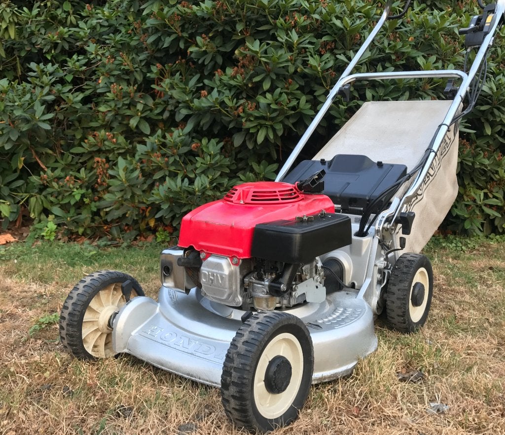 Sterke Honda Grasmaaier te koop., Ophalen, Cirkelmaaier, Honda., Zo goed als nieuw