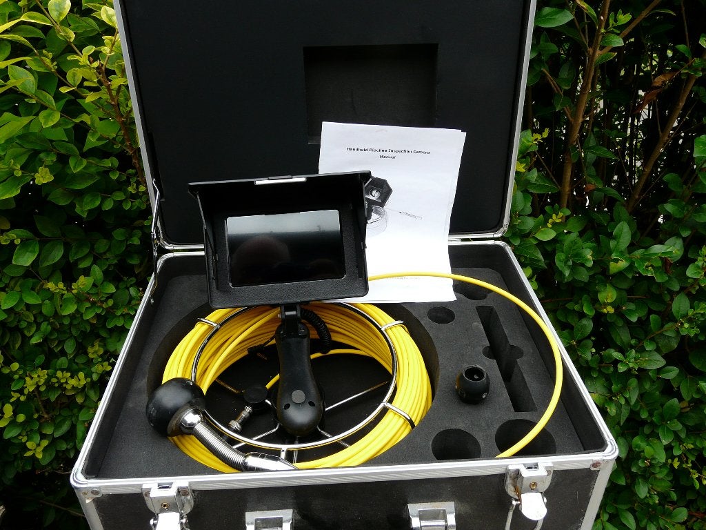 endoscope 50 m, Ophalen
