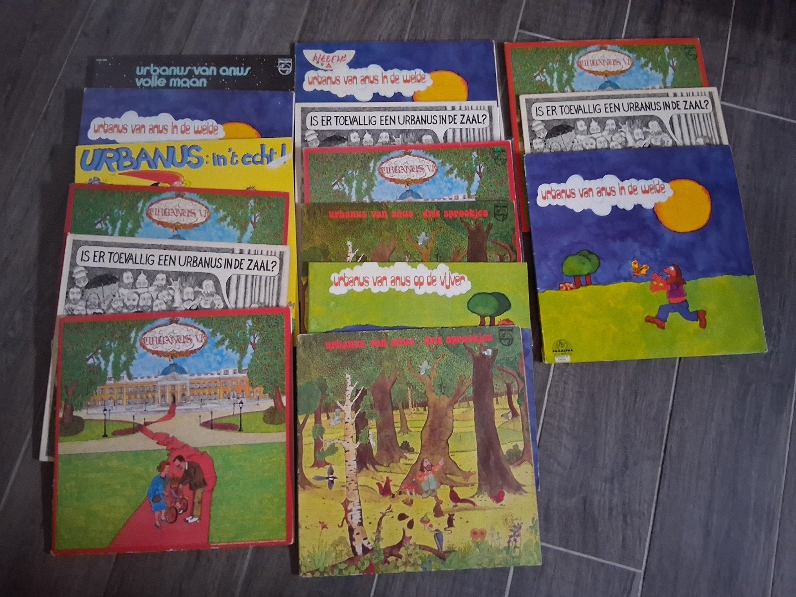 Lot urbanus lp's, Ophalen