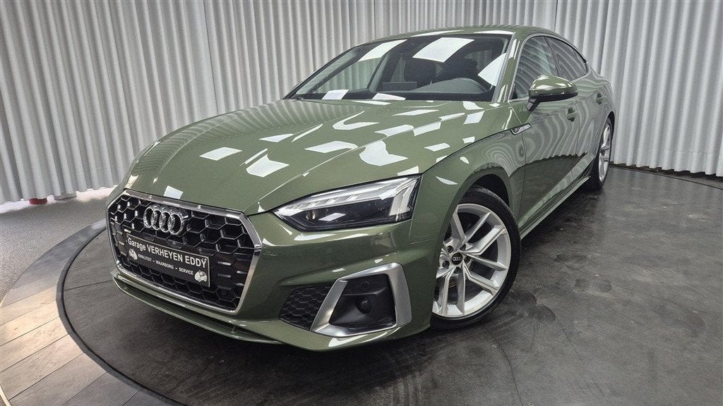 Audi A5 sportback 2.0 TDi (bj 2022, automaat), Gebruikt, 4 cilinders, Bedrijf, Automatische klimaatregeling